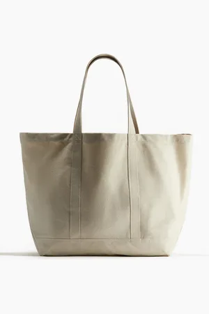 H&M Rantalaukku puuvillakanvaasia