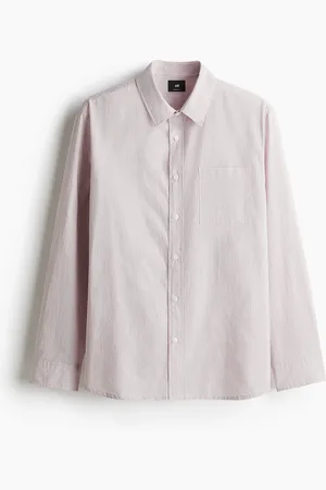 H&M Seersucker-paita Oversized Fit
