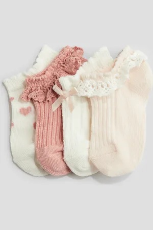 H&M 4 paria varrettomia sukkia