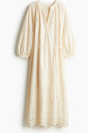 H&M Solmuvöinen broderie anglaise -mekko