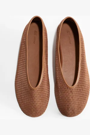 H&M Nahkaiset mesh-ballerinat