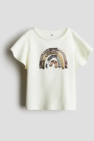 H&M Paljettikuvallinen pusero