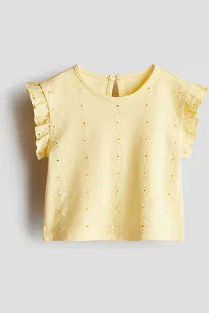 H&M Broderie anglaise -pusero