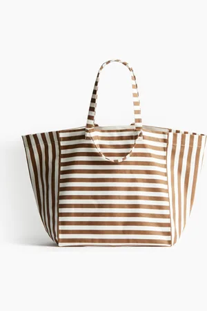 H&M Rantakassi puuvillakanvaasia