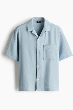 H&M Kuviopintainen laakakauluspaita Regular Fit