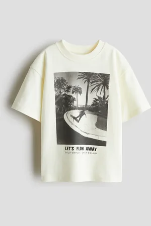 H&M Loose-fit printed T-shirt