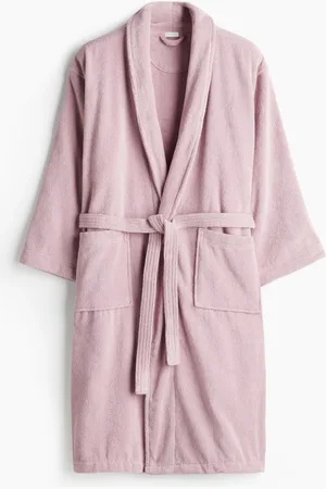 H&M Puuvillafroteinen aamutakki