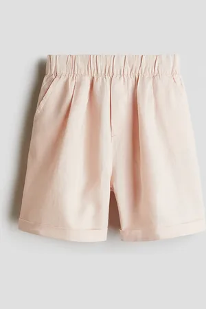 H&M Polvipituiset pellavashortsit