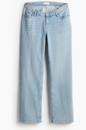 H&M MAMA Before & After Wide Low Jeans
