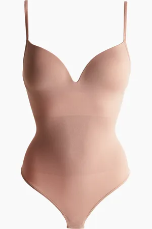 H&M Seamless Light Shape Push up -stringbody