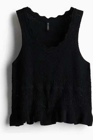 H&M Virkatun näköinen toppi