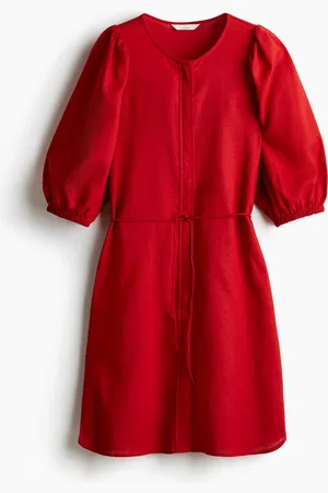 H&M Pellavasekoitteinen mekko
