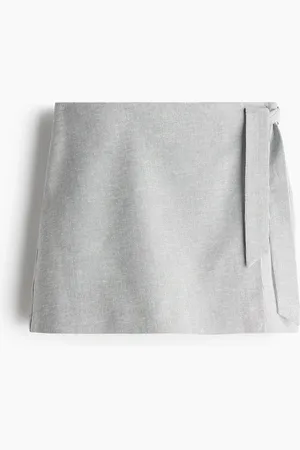 H&M Pellavasekoitteinen shortsihame