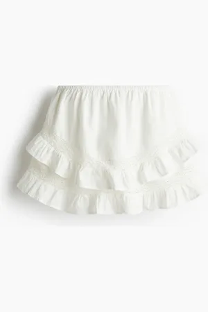 H&M Röyhelöreunainen minihame