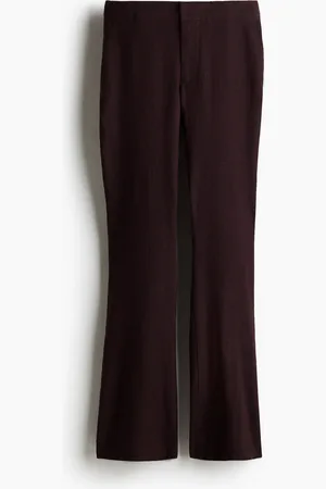 H&M Linen-blend tailored trousers