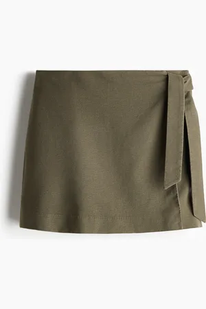 H&M Pellavasekoitteinen shortsihame