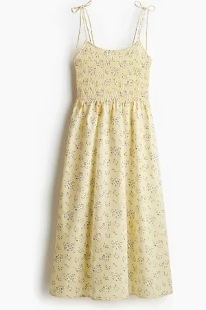 H&M Solmuolkaiminen smokkirypytetty mekko
