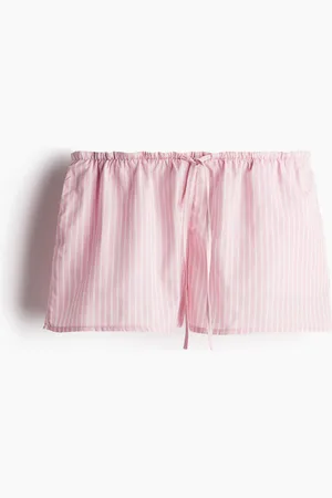 H&M Puuvillapopliiniset shortsit