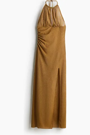 H&M Draped halterneck dress
