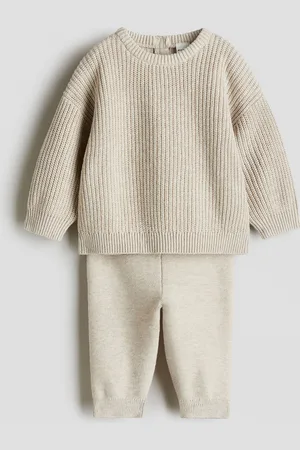 H&M Kaksiosainen puuvillainen neulesetti