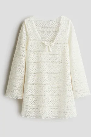 H&M Virkatun näköinen rantamekko