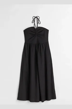 H&M Rypytetty halterneck-mekko