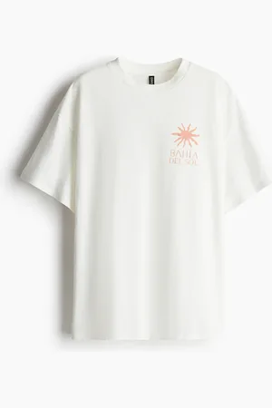 H&M Kuvallinen oversize-T-paita