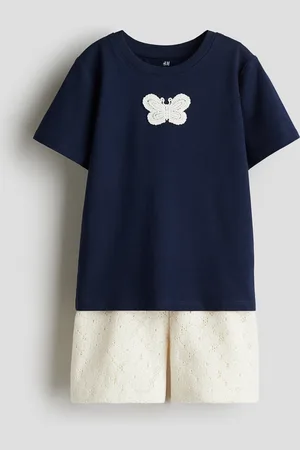 H&M 2-piece top and shorts set