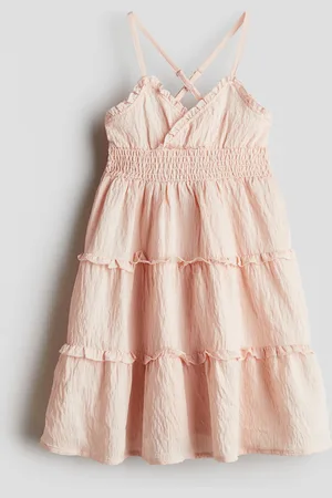 H&M Smokkirypytetty röyhelöreunainen mekko