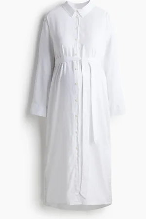 H&M MAMA Pellavasekoitteinen paitamekko