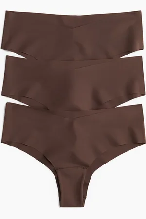 H&M 3 kpl näkymättömiä cheeky hipster -alushousuja