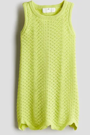 H&M Kuviopintainen puuvillamekko