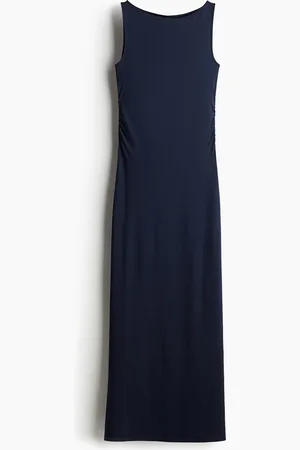 H&M Poimutettu bodycon-maksimekko