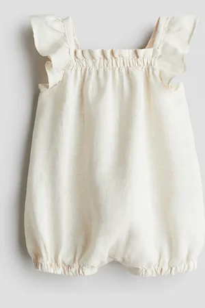 H&M Pellavainen haalari - Beige