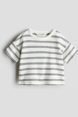 H&M Puuvillafroteinen T-paita