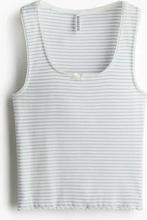 H&M Pointelle-trikoinen toppi