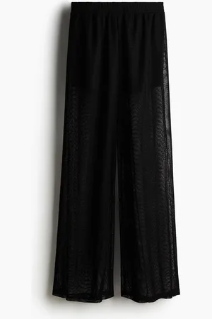 H&M Väljät reikäneulehousut