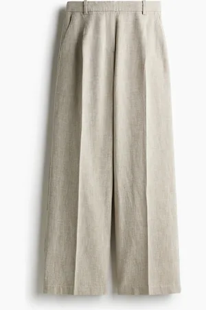 H&M Väljät pellavasekoitteiset housut