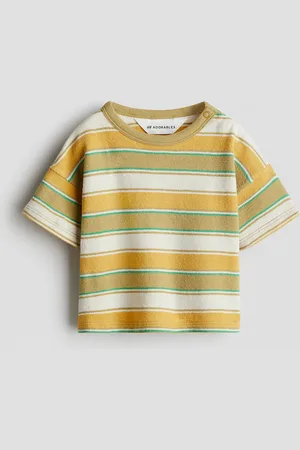 H&M Puuvillafroteinen T-paita