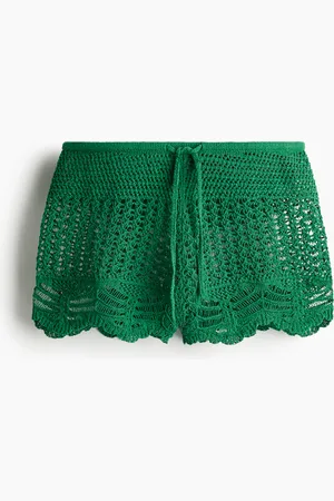 H&M Virkatun näköiset rantashortsit