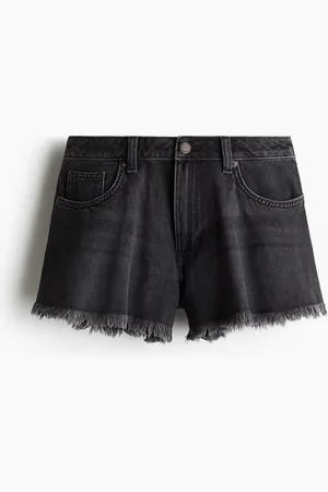 H&M Rispaantuneet farkkushortsit