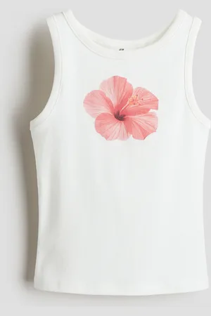 H&M Painokuvallinen puuvillatoppi