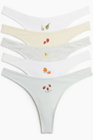 H&M 5 kpl puuvillaisia string-alushousuja