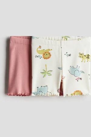 H&M 2 kpl ribattuja pyöräilyshortseja