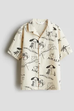H&M Laakakauluksinen puuvillapaita