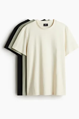 H&M 3 kpl T-paitoja Regular Fit