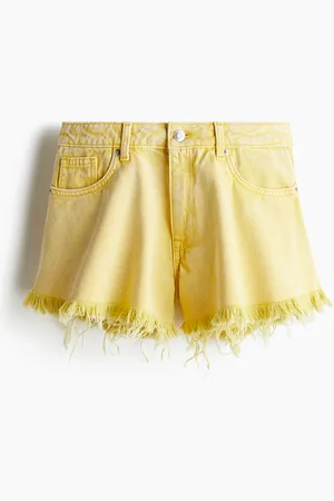 H&M Rispaantuneet farkkushortsit