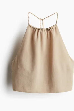 H&M Säätönyörillinen halterneck-toppi