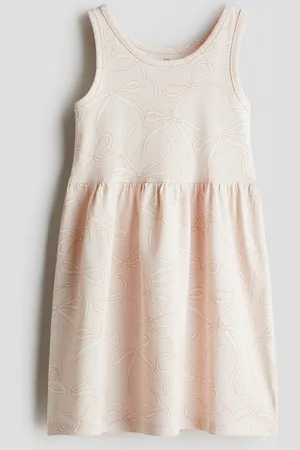H&M Kuviollinen puuvillamekko