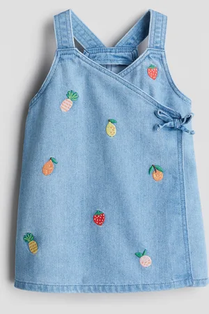 H&M Kietaisumallinen denimmekko